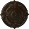 Ekena Millwork Attica Ceiling Medallion (Fits Canopies up to 3 3/4"), Hand-Painted Bronze, 39 1/2"OD x 2 1/2"P CM39ATBZS - alternate 1